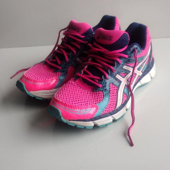 Asics GEL-Excite-2 Women’s Size 9  Pink Teal Running Athletic Shoe - Picture 2 of 8